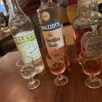 Aventino Cucina - Amaro flight - Italian Near Me - Bethesda, Maryland Aventino Cucina - Amaro flight - Italian Near Me - Bethesda, Maryland