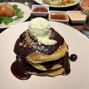 Unconventional Diner - Blueberry Lavender Pancakes - Breakfast & Brunch Near Me - Washington, DC, District of Columbia Unconventional Diner - Blueberry Lavender Pancakes - Breakfast & Brunch Near Me - Washington, DC, District of Columbia