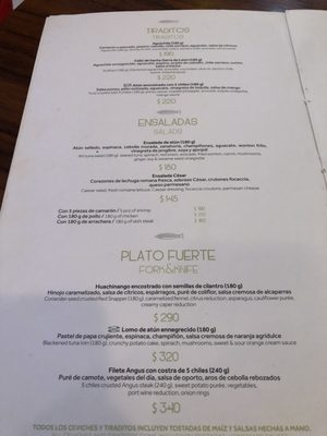 Menu photo 3 Ceviche & Tequila Bar Puerto Vallarta, JAL