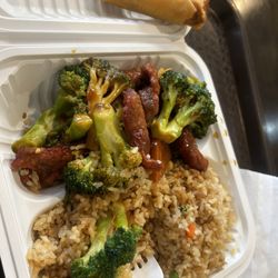 Golden Scoop - Combo #4 with Beef & Broccoli