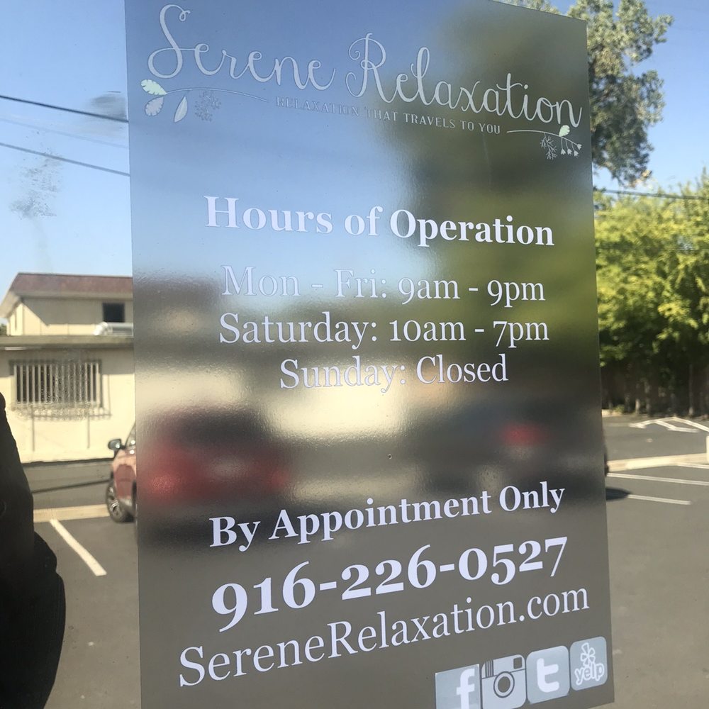 Serene Relaxation - Business information - Massage Therapy Near Me - Carmichael , California Serene Relaxation - Business information - Massage Therapy Near Me - Carmichael , California