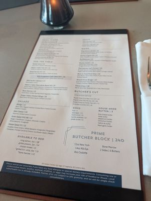Menu photo 1 Water's Table Renton, WA