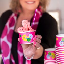 Spotz Gelato - Strawberry Sorbet