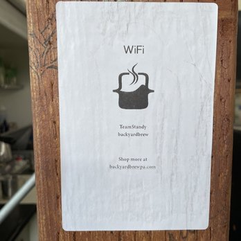 Backyard Brew - Wifi - Coffee & Tea Near Me - Palo Alto, California
