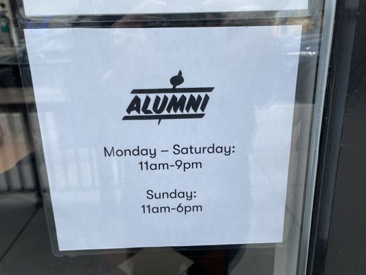 Alumni Sandwiches by null