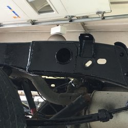 Disbrow's Auto Repair - Silverado shock tube repair finished product.