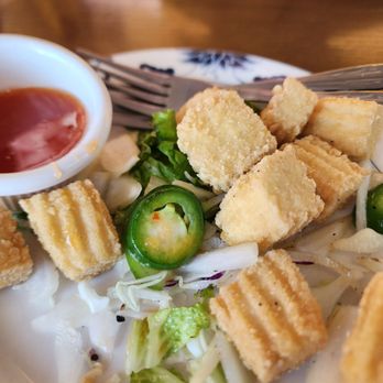 White Lotus - Salt and pepper tofu - Vietnamese Near Me - Everett, Washington White Lotus - Salt and pepper tofu - Vietnamese Near Me - Everett, Washington