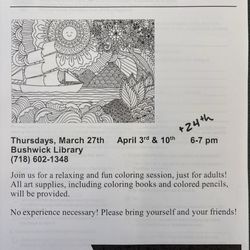 Brooklyn Public Library - Bushwick Library - Great for Seniors and Adults with Special Needs