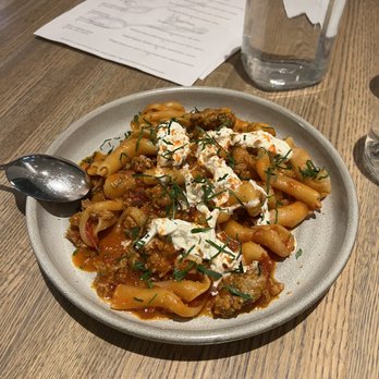 Apolonia - Fiorentini Al Sugo pasta - Modern European Near Me - Chicago, Illinois