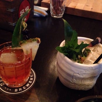 DanDan - Forbidden wall & Smoke from a Monkeys Head cocktails - Asian Fusion Near Me - Milwaukee, Wisconsin
