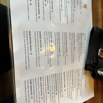 Nirmal's - Menu - Indian Near Me - Seattle, Washington