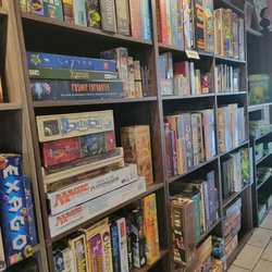 Nevermore Game Club - Over 800 games, and this is only one side of the venue.