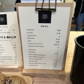 AM Craft - Menu - Coffee & Tea Near Me - San Jose, California