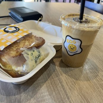 Egg Happiness - chicken and egg sandwich and dolgana - Korean Near Me - Dublin, California