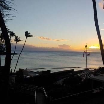 Napili Kai Beach Resort - Sunset from our lanai - Hotels Near Me - Lahaina, Hawaii