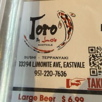 Toro Sushi By Jono's - Sushi Bars Near Me - Eastvale, California Toro Sushi By Jono's - Sushi Bars Near Me - Eastvale, California