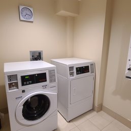 On-site laundry options