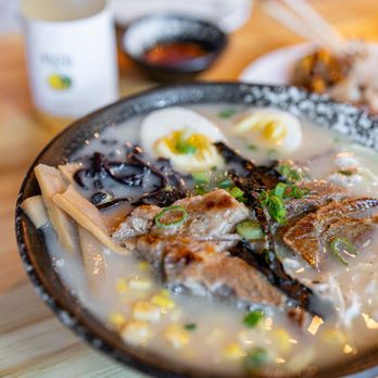 MiMi's Kitchen - Pork Belly Ramen Noodles ($12) - Asian Fusion Near Me - San Jose, California MiMi's Kitchen - Pork Belly Ramen Noodles ($12) - Asian Fusion Near Me - San Jose, California