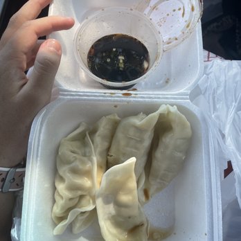 Wok D'lite - Dumpling. these were mmmmmhmmmm - Chinese Near Me - Houston, Texas