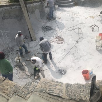Long Island Marble Dusting - The crew killing it. - Patio Coverings Near Me - Huntington Station, New York Long Island Marble Dusting - The crew killing it. - Patio Coverings Near Me - Huntington Station, New York