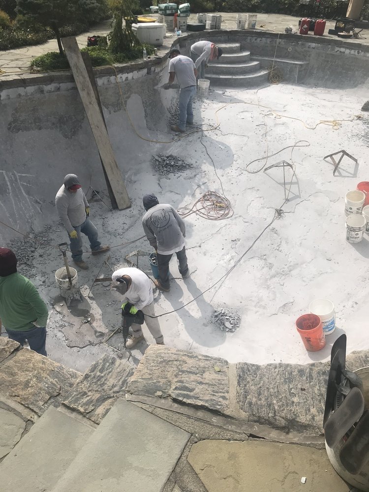 Slide of Long Island Marble Dusting