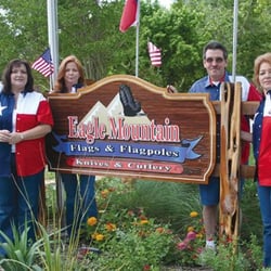Eagle Mountain Flag & Flagpole - Courtesy of the Hill Country Sun, Photo by Deyanira Rossell
