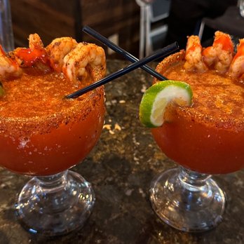 Tostadas - Michelada with shrimp. - Breakfast & Brunch Near Me - San Jose, California Tostadas - Michelada with shrimp. - Breakfast & Brunch Near Me - San Jose, California