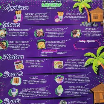 Halo‐Halong Sangkap Pinoy Eats - Menu - Food Trucks Near Me Halo‐Halong Sangkap Pinoy Eats - Menu - Food Trucks Near Me