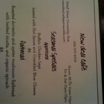 New Deal Cafe - Wine Bars Near Me - Gainesville, Florida New Deal Cafe - Wine Bars Near Me - Gainesville, Florida