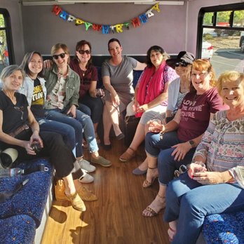 Toast Tours - The girls on the Birthday Party Bus!! - Wine Tours Near Me - Paso Robles, California