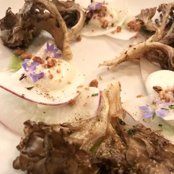 Plant - Maitake Mushroom with hazels and basil. - Vegan Near Me - Asheville, North Carolina Plant - Maitake Mushroom with hazels and basil. - Vegan Near Me - Asheville, North Carolina