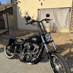 Visalia Harley Davidson - Pictured are my Thrashin Escape Bags