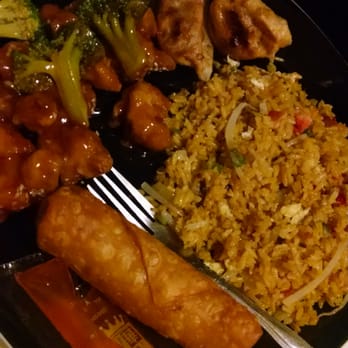 Ming Feng Restaurant - Dinner tonight 7/22/15 egg roll, roast pork fried rice and sesame chicken - Chinese Near Me - Rahway, New Jersey Ming Feng Restaurant - Dinner tonight 7/22/15 egg roll, roast pork fried rice and sesame chicken - Chinese Near Me - Rahway, New Jersey