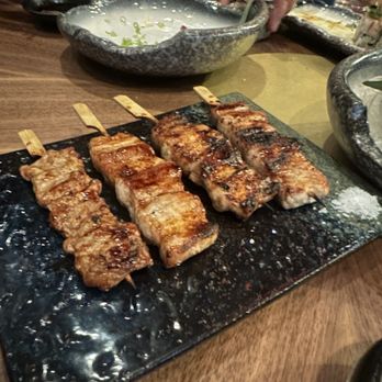 Iki Toro - Chicken thigh and pork belly skewers - Sushi Bars Near Me - Glendale, California