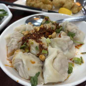 Mama Lu's Dumpling House - #16 spicy wontons pork & shrimp(10) - Shanghainese Near Me - Arcadia, California