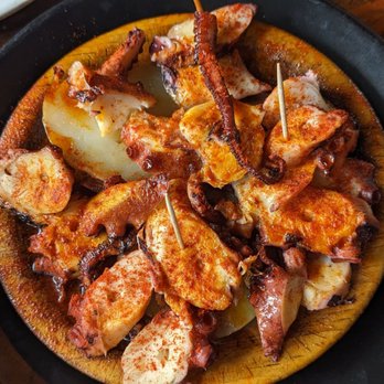 Casa d'Paco - One of my favorite spots! This is the octopus, great and tasty. My favorite is the chipirones - a must - thank me later! - Spanish Near Me - Newark, New Jersey Casa d'Paco - One of my favorite spots! This is the octopus, great and tasty. My favorite is the chipirones - a must - thank me later! - Spanish Near Me - Newark, New Jersey