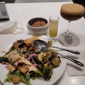 The Centurion Lounge - Delicious lunch by Chef Fearing! Espresso martini! - Airport Lounges Near Me - Dallas, Texas The Centurion Lounge - Delicious lunch by Chef Fearing! Espresso martini! - Airport Lounges Near Me - Dallas, Texas