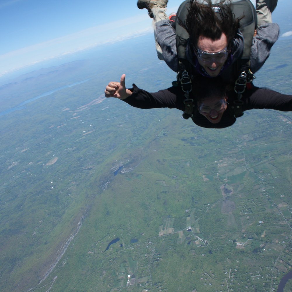 Skydive the Ranch - Skydiving down - Skydiving Near Me - Gardiner, New York