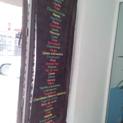 Gelato Santa Sicilia - La variedad de sabores es enorme.
