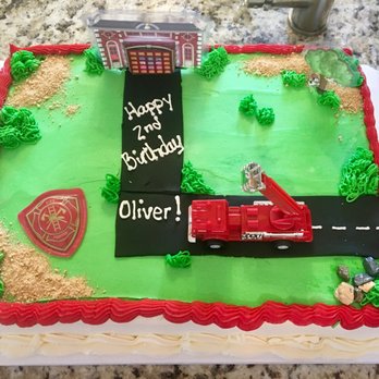 Truffles - A perfect fire truck cake!!! - Bakeries Near Me - Germantown, Wisconsin