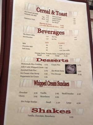 Menu photo 7 Chestnut Family Restaurant Henry, IL Menu photo 7 Chestnut Family Restaurant Henry, IL