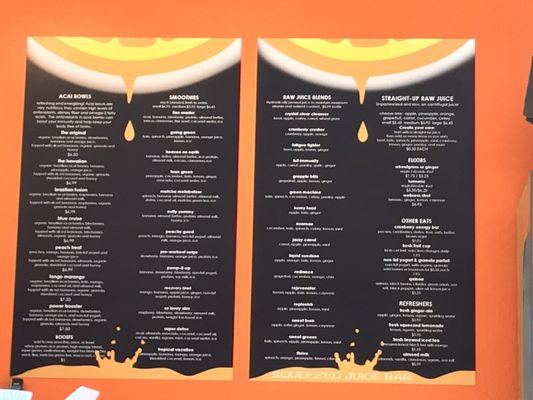 Menu photo 3 Squeezed Juice Bar - Rio Rancho Rio Rancho, NM