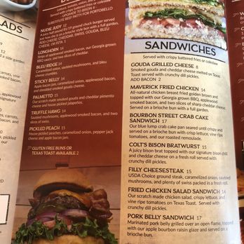 Cowboys And Angels - Menu - Southern Near Me - Helen, Georgia