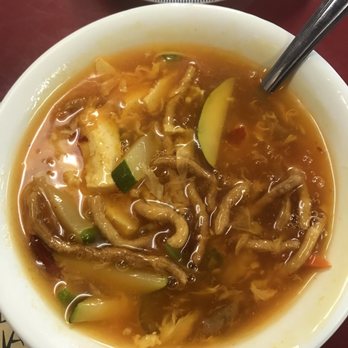 South China - Hot and sour soup. Interesting. - Chinese Near Me - Albuquerque, New Mexico