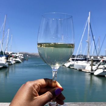 Le Garage - Summer white wine on the patio! - French Near Me - Sausalito, California Le Garage - Summer white wine on the patio! - French Near Me - Sausalito, California