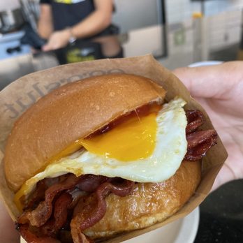 Eggslut - Bacon, Egg & Cheese - Breakfast & Brunch Near Me - Los Angeles, California