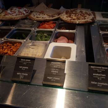 Blaze Pizza - a variety of pizzas on display - Salad Near Me - Rancho Cucamonga, California Blaze Pizza - a variety of pizzas on display - Salad Near Me - Rancho Cucamonga, California