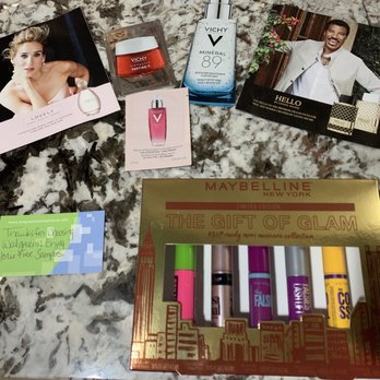 Walgreens - Bought the Maybelline and the rest were FREE SAMPLES!! - Cosmetics & Beauty Supply Near Me - Marble Falls, Texas