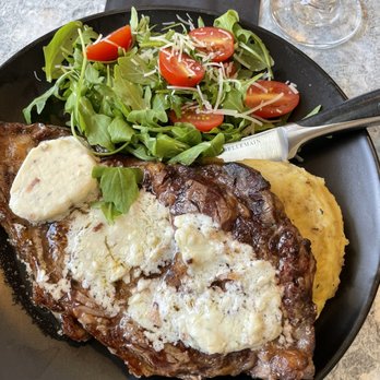 Loft - Rib Eye with Gorgonzola butter!  Fantastic! - Bars Near Me