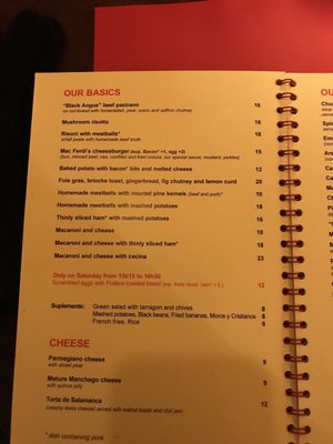 Menu photo 6 Ferdi Paris, 75 Menu photo 6 Ferdi Paris, 75